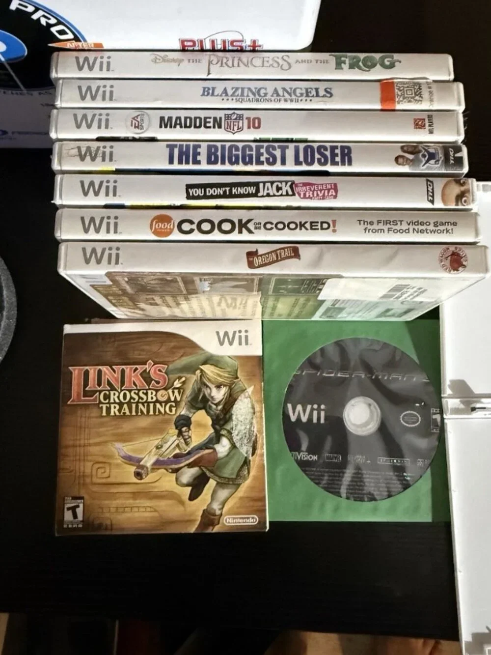 Nintendo Wii Bundle 2 Controllers Sensor Bar HDMI Mario Kart Zelda NTSC-U/C